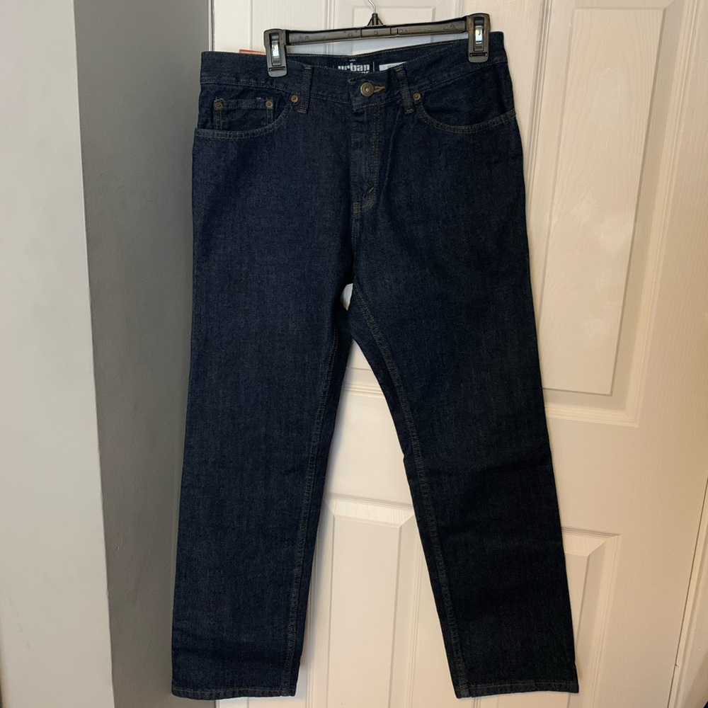 Jean Urban Pipeline Waist 31 Length 30 Dark Blue